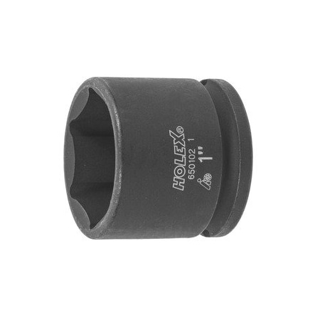 Holex Impact Socket, 3/8 inch Drive, 6 pt, 1 inch 650102 1